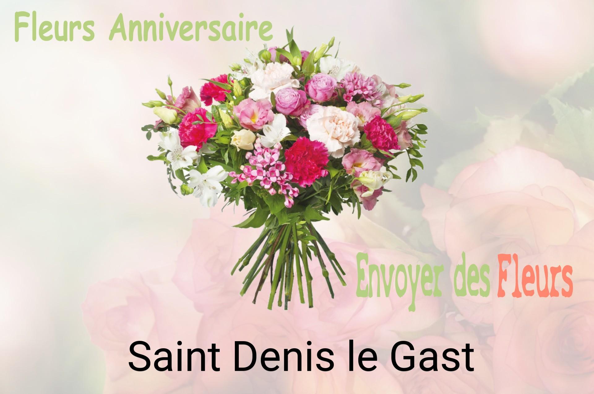 Bouquet de fleurs d’anniversaire livré à Saint-Denis-le-Gast