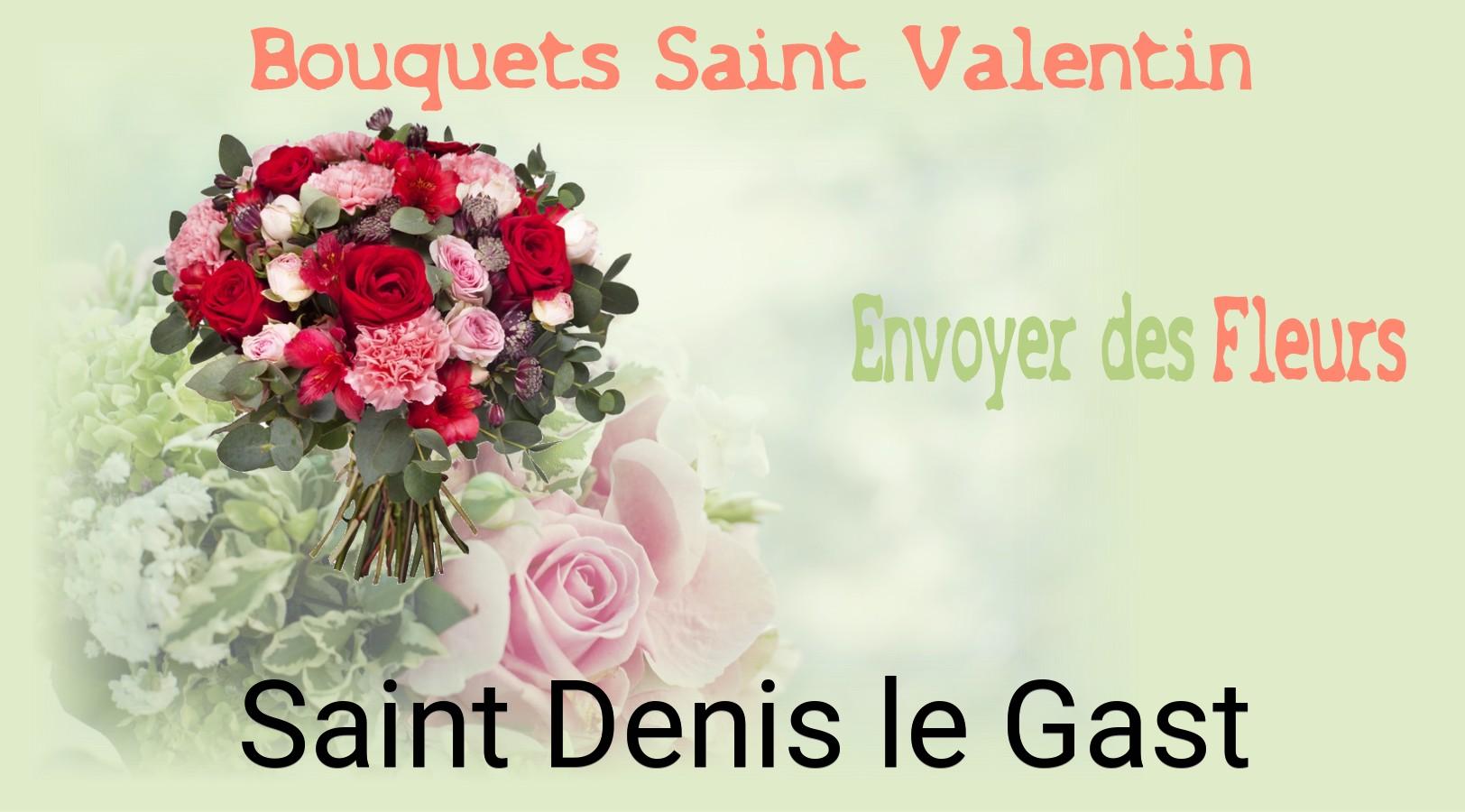 Roses de Saint-Valentin livrées à Saint-Denis-le-Gast