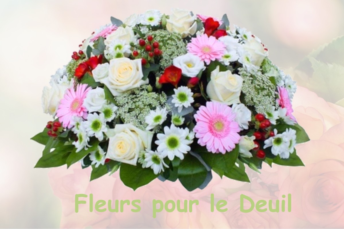fleurs deuil SAINT-DENIS-LE-GAST